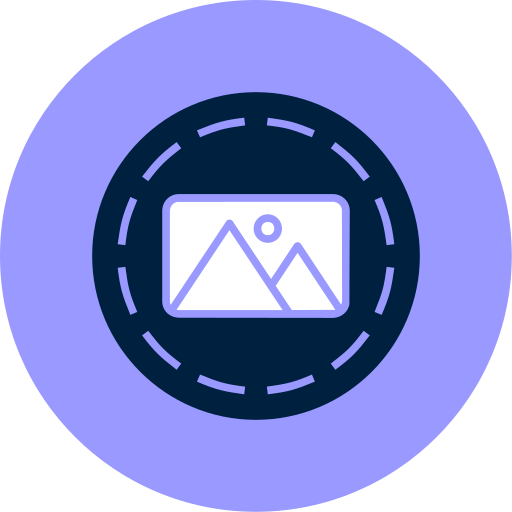 galería de neón icono gratis