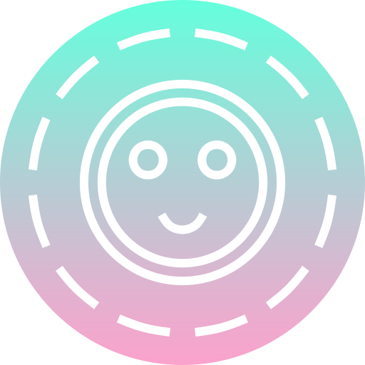 emoji de neón icono gratis