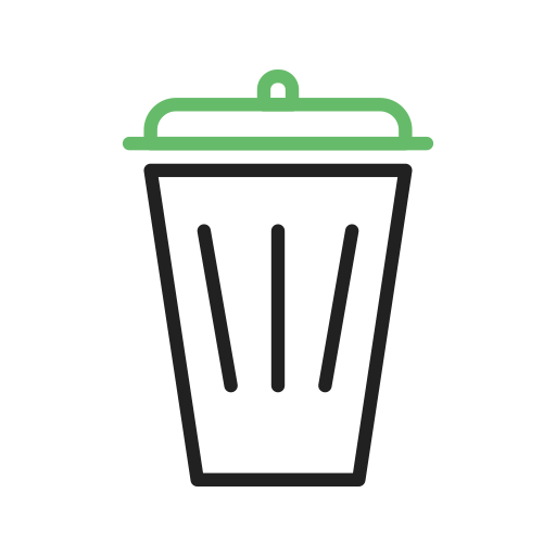 papelera de reciclaje icono gratis