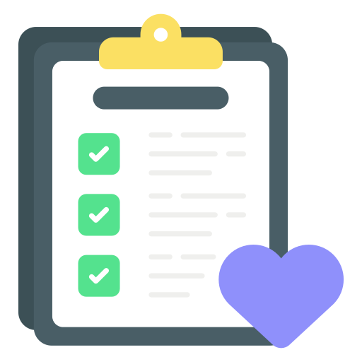 lista de deseos icono gratis