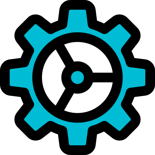 Rueda dentada icono gratis