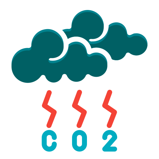 nuage de co2 Icône gratuit nuage de co2 Icône gratuit