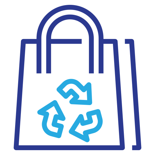 bolsa ecológica icono gratis