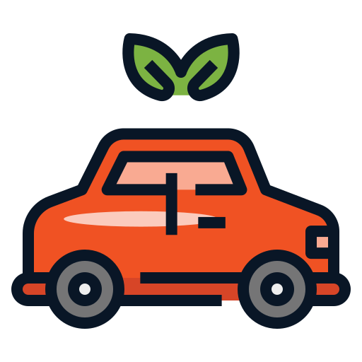coche ecológico icono gratis