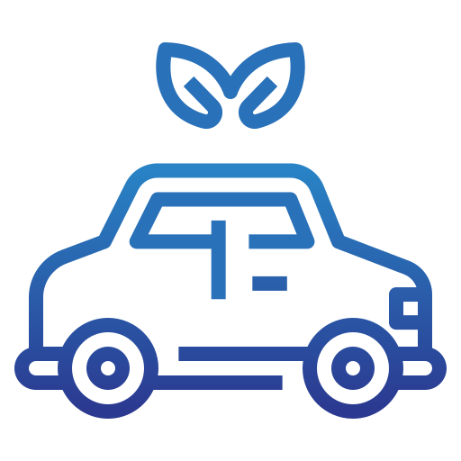 coche ecológico icono gratis