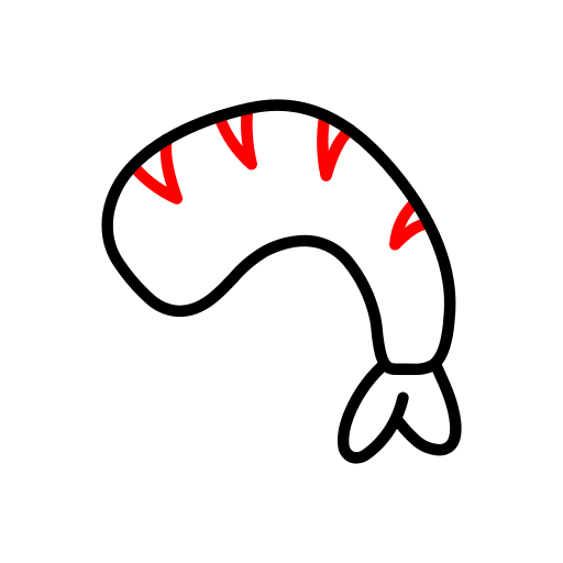 Креветка бесплатно иконка Креветка бесплатно иконка