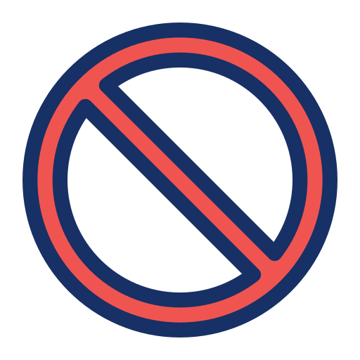 prohibido icono gratis