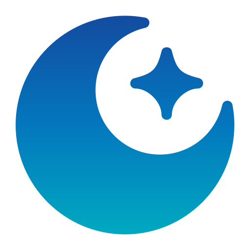 modo nocturno icono gratis