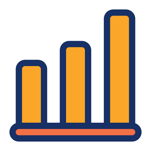 estadística icono gratis