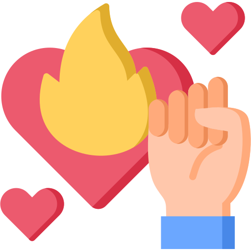 apasionado icono gratis