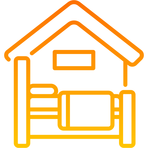 alojamiento icono gratis