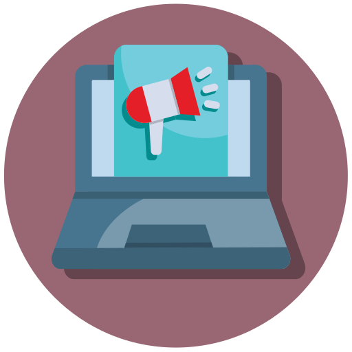 Digital marketing free icon