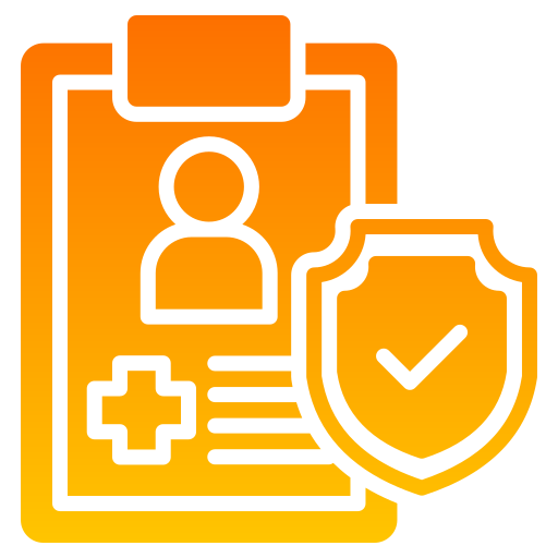 seguro de salud icono gratis