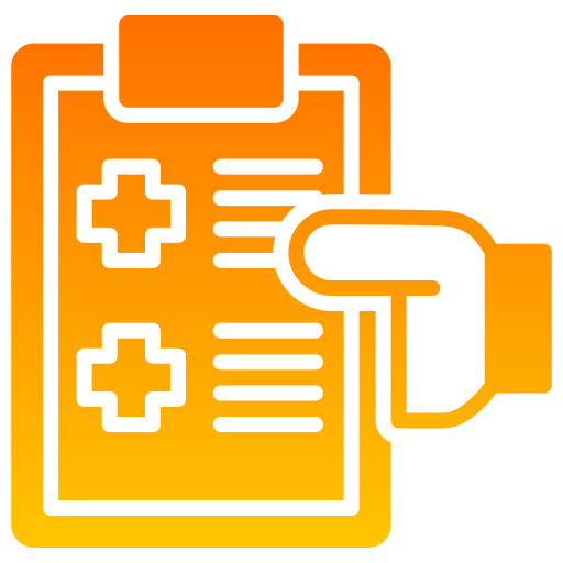 historial médico icono gratis