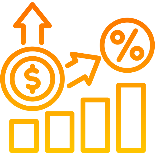 이익 마진 무료 아이콘
