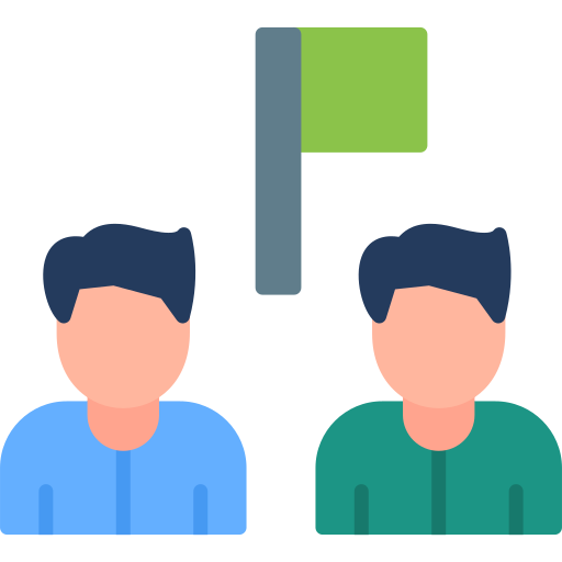 trabajo en equipo icono gratis