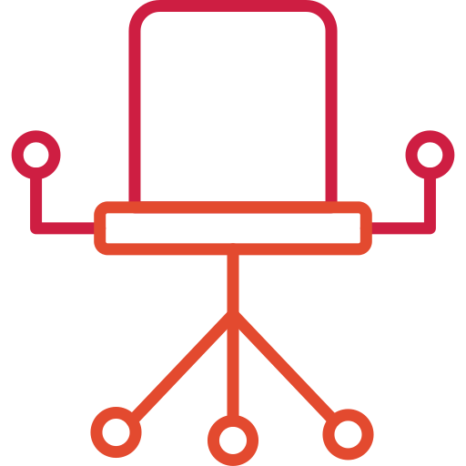 silla de oficina icono gratis