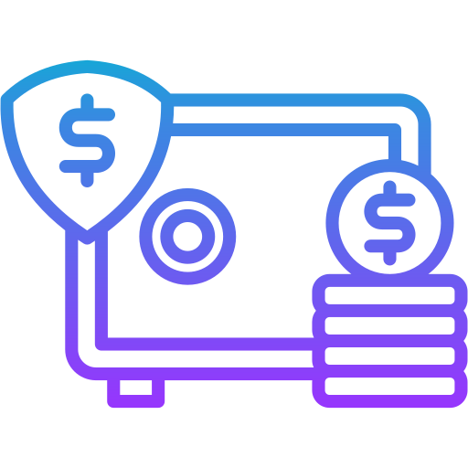 caja de seguridad icono gratis