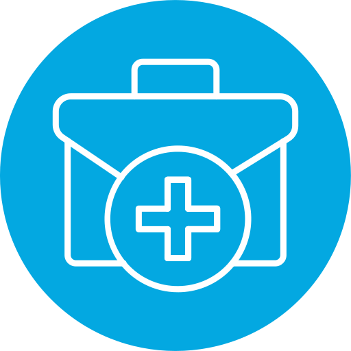 trousse de secours Icône gratuit trousse de secours Icône gratuit