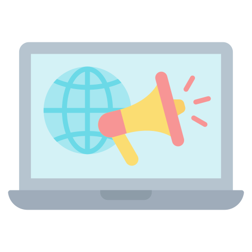 Digital marketing free icon