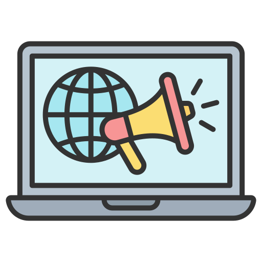 marketing digital icono gratis
