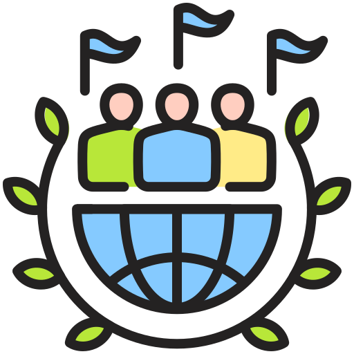 organización icono gratis