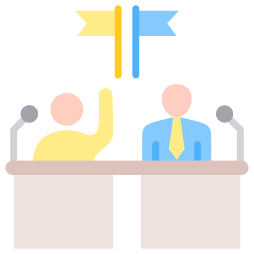 Debate free icon Debate free icon