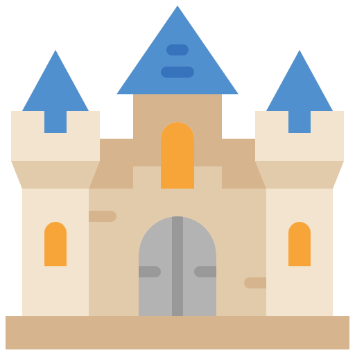 castillo icono gratis