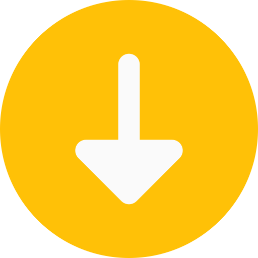 Arrow down Pixel Perfect Flat icon