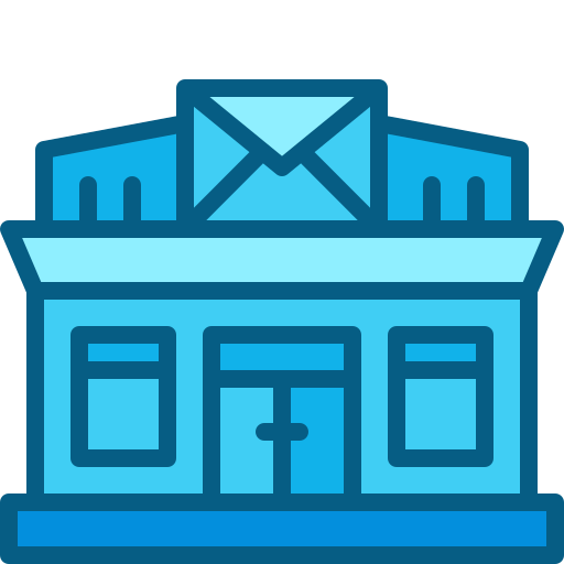 bureau de poste Icône gratuit bureau de poste Icône gratuit