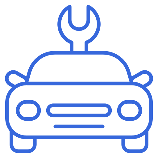 reparación de automóviles icono gratis