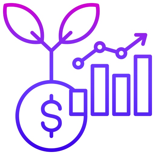 crecimiento icono gratis