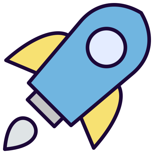 Rocket free icon Rocket free icon