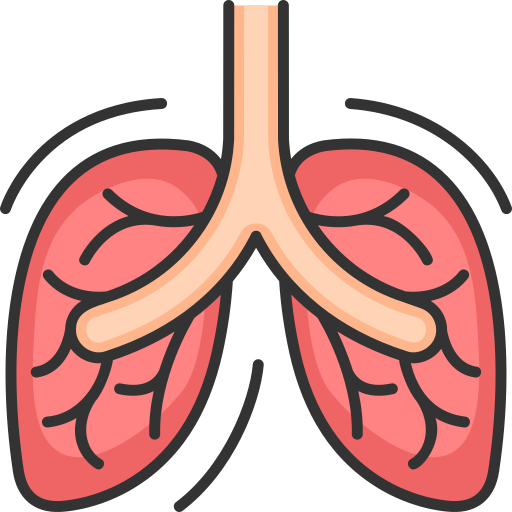 pulmones icono gratis