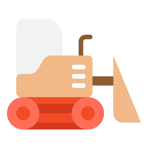 excavadora icono gratis