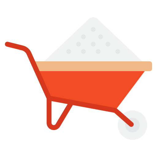 Wheelbarrow free icon Wheelbarrow free icon