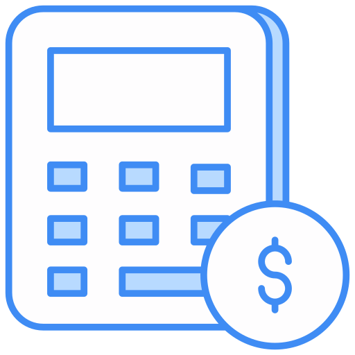 presupuesto icono gratis