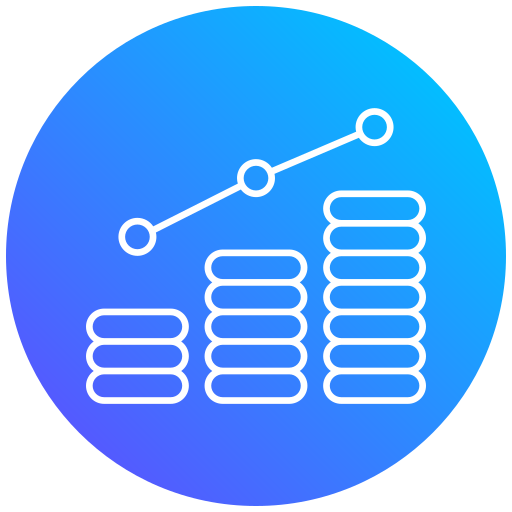 ganancia icono gratis