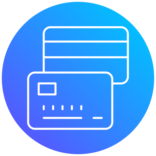 pagar tarjeta de crédito icono gratis