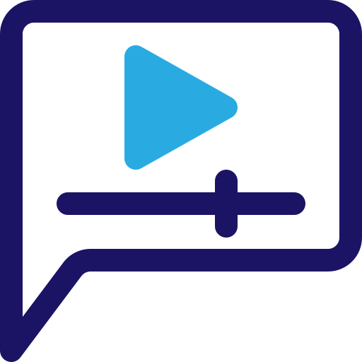 chat vidéo Icône gratuit chat vidéo Icône gratuit