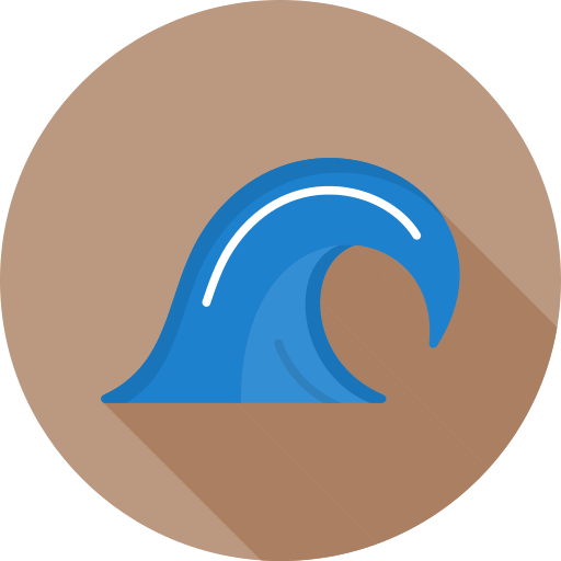 Waves free icon