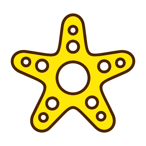 estrella de mar icono gratis