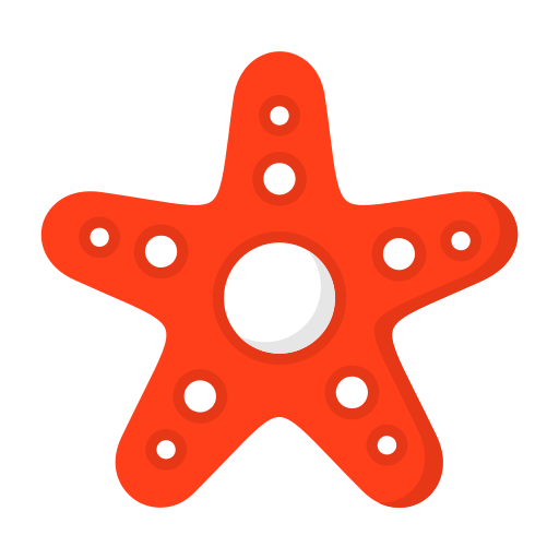 estrella de mar icono gratis