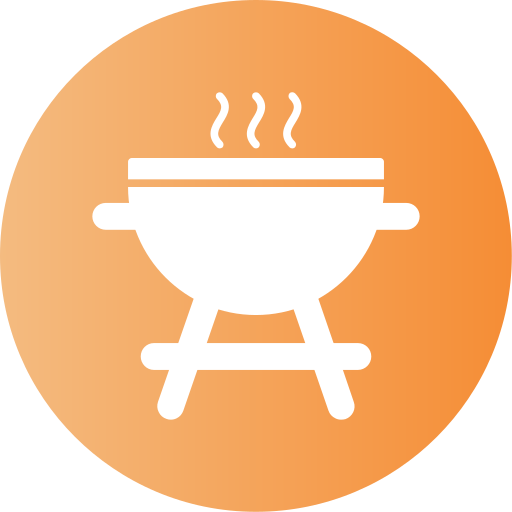 гриль для барбекю бесплатно иконка