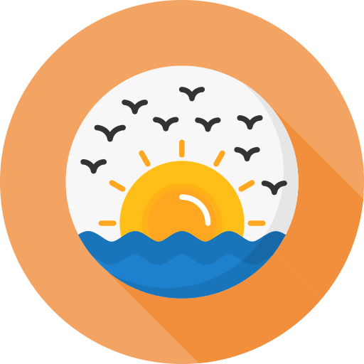 amanecer icono gratis