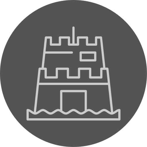 Sand castle free icon Sand castle free icon