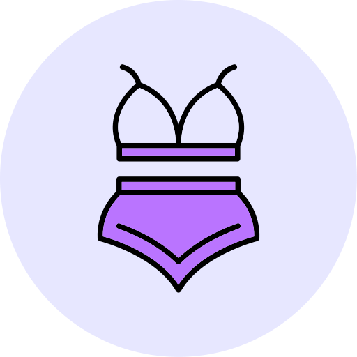 bikini icono gratis