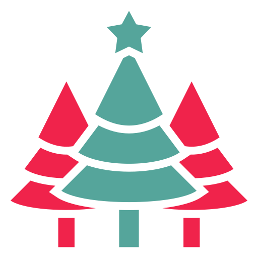 árbol de navidad icono gratis