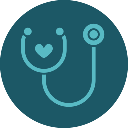 chequeo médico icono gratis