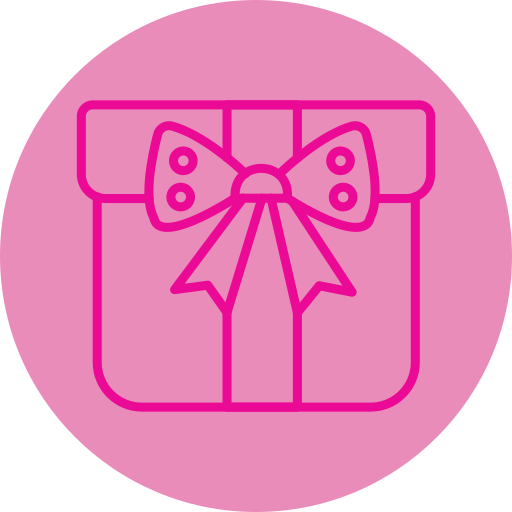 caja de regalo icono gratis